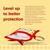 image:imageSonix Quilted Earbud Pouch  Premium Cotton Bag Charm for AirPods Keychain Storage Case Cover with Carabiner Ring  Red MonchhichiPompompurin 30th Anniversary