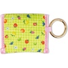 image:imageSonix Quilted Earbud Pouch  Premium Cotton Bag Charm for AirPods Keychain Storage Case Cover with Carabiner Ring  Red MonchhichiStrawberry Shortcake Berry Besties Rainbow