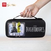 image:imageSonix x Monchhichi Carrying Case for Nintendo Switch 2 Switch 1 Lite OLED Protective Travel Case with Game Cartridge Storage  Monchhichi Red DotLittle Nightmares