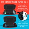 image:imageSonix x Monchhichi Carrying Case for Nintendo Switch 2 Switch 1 Lite OLED Protective Travel Case with Game Cartridge Storage  Monchhichi Red DotMonchhichi Red Dot