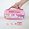 image:imageSonix x Monchhichi Carrying Case for Nintendo Switch 2 Switch 1 Lite OLED Protective Travel Case with Game Cartridge Storage  Monchhichi Red DotSanrio x Sweethearts