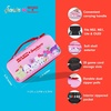 image:imageSonix x Monchhichi Carrying Case for Nintendo Switch 2 Switch 1 Lite OLED Protective Travel Case with Game Cartridge Storage  Monchhichi Red DotSanrio x Sweethearts
