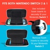 image:imageSonix x Monchhichi Carrying Case for Nintendo Switch 2 Switch 1 Lite OLED Protective Travel Case with Game Cartridge Storage  Monchhichi Red DotSardines
