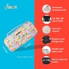 image:imageSonix x Monchhichi Carrying Case for Nintendo Switch 2 Switch 1 Lite OLED Protective Travel Case with Game Cartridge Storage  Monchhichi Red DotWine All Day