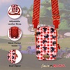 image:imageSonix x Monchhichi Phone Pouch  Universal Smartphone Travel Purse and Wallet Crossbody and Shoulder Bag  Monchhichi Plaid