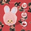 image:imageSonix x Monchhichi Plush Earbud Pouch  Tech Keychain Bag Charm Fuzzy Plush Character Coin Purse for Small Accessories Earbuds  Monchhichi GirlChimutan