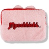 image:imageSonix x Monchhichi Plush Tech Sleeve  14 inch Fuzzy Laptop and Tablet Carrying Case Cover Protective Travel Bag  13  14  Monchhichi GirlChimutan