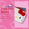 image:imageSonix x Monchhichi Plush Tech Sleeve  14 inch Fuzzy Laptop and Tablet Carrying Case Cover Protective Travel Bag  13  14  Monchhichi GirlHello Kitty
