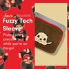 image:imageSonix x Monchhichi Plush Tech Sleeve  14 inch Fuzzy Laptop and Tablet Carrying Case Cover Protective Travel Bag  13  14  Monchhichi GirlMonchhichi Boy