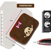 image:imageSonix x Monchhichi Plush Tech Sleeve  14 inch Fuzzy Laptop and Tablet Carrying Case Cover Protective Travel Bag  13  14  Monchhichi GirlMonchhichi Girl