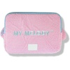 image:imageSonix x Monchhichi Plush Tech Sleeve  14 inch Fuzzy Laptop and Tablet Carrying Case Cover Protective Travel Bag  13  14  Monchhichi GirlMy Melody