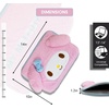 image:imageSonix x Monchhichi Plush Tech Sleeve  14 inch Fuzzy Laptop and Tablet Carrying Case Cover Protective Travel Bag  13  14  Monchhichi GirlMy Melody