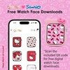 image:imageSonix x Sanrio Apple Watch Cover  Bumper Case for Apple Watch  Protective Silicone Cover  Fits 38mm40mm41mm  Hello Kitty  BlackHello Kitty  Pink