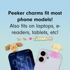 image:imageSonix x Sanrio Blind Box Peekers  Cinnamoroll amp Friends  Hello Kitty amp Friends Adhesive Decorative Figures  Includes Mocha Espresso Cappuccino Chiffon or Mystery CharacterCinnamoroll  Friends