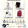 image:imageSonix x Sanrio Cases for Apple AirTags with Keychain  Hello Kitty amp Friends Sticker Party Cinnamoroll Pochacco BadtzMaru and Little Twin Stars 4PackSanrio  Sticker Party