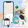 image:imageSonix x Sanrio Character Keychain Case Compatible with Apple AirTag  Protective AirTag Cover Keychain  PochaccoCollege Letters Cinna Moroll
