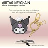 image:imageSonix x Sanrio Character Keychain Case Compatible with Apple AirTag  Protective AirTag Cover Keychain  PochaccoKuromi