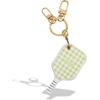 image:imageSonix x Sanrio Character Keychain Case Compatible with Apple AirTag  Protective AirTag Cover Keychain  PochaccoPickleball Green