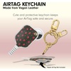 image:imageSonix x Sanrio Character Keychain Case Compatible with Apple AirTag  Protective AirTag Cover Keychain  PochaccoPickleball Raspberry