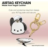 image:imageSonix x Sanrio Character Keychain Case Compatible with Apple AirTag  Protective AirTag Cover Keychain  PochaccoPochacco