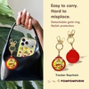 image:imageSonix x Sanrio Character Keychain Case Compatible with Apple AirTag  Protective AirTag Cover Keychain  PochaccoPompompurin 30th Anniversary