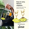image:imageSonix x Sanrio Character Keychain Case Compatible with Apple AirTag  Protective AirTag Cover Keychain  PochaccoPompompurin