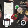 image:imageSonix x Sanrio Character Keychain Case Compatible with Apple AirTag  Protective AirTag Cover Keychain  PochaccoStrawberry