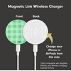 image:imageSonix x Sanrio Charger for MagSafe iPhone 15 14 13 12 Series  Fast Wireless Charger x 65ft Cable USBC  Hello Kitty and FriendsMinty Gingham