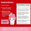 image:imageSonix x Sanrio Hello Kitty amp Friends Peekers  Pastel Series Blind Box  Adhesive Decorative Mini Figures  Includes Hello Kitty My Melody Kuromi Little Twin Stars or Mystery CharacterMulticolor