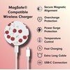 image:imageSonix x Sanrio MagLink Charger  Fast Wireless Magnetic Charger for iPhone and Apple MagSafe  65ft Cable USBC Included  HK amp Friends  Aspen VacationCherry on Top