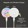 image:imageSonix x Sanrio MagLink Charger  Fast Wireless Magnetic Charger for iPhone and Apple MagSafe  65ft Cable USBC Included  HK amp Friends  Aspen VacationHK  Friends Ice Cream Parlor