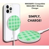 image:imageSonix x Sanrio MagLink Charger  Fast Wireless Magnetic Charger for iPhone and Apple MagSafe  65ft Cable USBC Included  HK amp Friends  Aspen VacationMinty Gingham