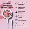 image:imageSonix x Sanrio MagLink Charger  Fast Wireless Magnetic Charger for iPhone and Apple MagSafe  65ft Cable USBC Included  HK amp Friends  Aspen VacationMy Mel ody x Strawberry Shortcake