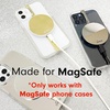 image:imageSonix x Sanrio MagLink Charger  Fast Wireless Magnetic Charger for iPhone and Apple MagSafe  65ft Cable USBC Included  HK amp Friends  Aspen VacationMirror  Graphite