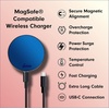 image:imageSonix x Sanrio MagLink Charger  Fast Wireless Magnetic Charger for iPhone and Apple MagSafe  65ft Cable USBC Included  HK amp Friends  Aspen VacationMirror  Blue