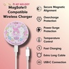 image:imageSonix x Sanrio MagLink Charger  Fast Wireless Magnetic Charger for iPhone and Apple MagSafe  65ft Cable USBC Included  HK amp Friends  Aspen VacationMy Mel