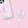 image:imageSonix x Sanrio MagLink Charger  Fast Wireless Magnetic Charger for iPhone and Apple MagSafe  65ft Cable USBC Included  HK amp Friends  Aspen VacationMy Mel