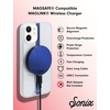 image:imageSonix x Sanrio MagLink Charger  Fast Wireless Magnetic Charger for iPhone and Apple MagSafe  65ft Cable USBC Included  HK amp Friends  Aspen VacationMirror  Blue