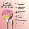 image:imageSonix x Sanrio MagLink Charger  Fast Wireless Magnetic Charger for iPhone and Apple MagSafe  65ft Cable USBC Included  HK amp Friends  Aspen VacationNorthern Lights