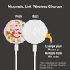 image:imageSonix x Sanrio MagLink Charger  Fast Wireless Magnetic Charger for iPhone and Apple MagSafe  65ft Cable USBC Included  HK amp Friends  Aspen VacationStrawberry Shortcake Vintage