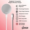 image:imageSonix x Sanrio MagLink Charger  Fast Wireless Magnetic Charger for iPhone and Apple MagSafe  65ft Cable USBC Included  HK amp Friends  Aspen VacationSilver