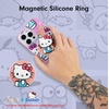 image:imageSonix x Sanrio Magnetic Phone Grip MagSafe Silicone Ring Loop Grip  Detachable Holder for Hand Soft MagSafe Grip  Hello Kitty StickersHello Kitty