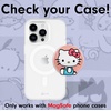 image:imageSonix x Sanrio Magnetic Phone Grip MagSafe Silicone Ring Loop Grip  Detachable Holder for Hand Soft MagSafe Grip  Hello Kitty StickersHello Kitty