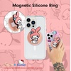 image:imageSonix x Sanrio Magnetic Phone Grip MagSafe Silicone Ring Loop Grip  Detachable Holder for Hand Soft MagSafe Grip  Hello Kitty StickersMy Melody