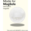 image:imageSonix x Sanrio Magnetic Phone Grip MagSafe Silicone Ring Loop Grip  Detachable Holder for Hand Soft MagSafe Grip  Hello Kitty StickersWhite Pearl Tort