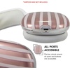 image:imageSonix x Sanrio Protective Case Cover for AirPods Max Headphones  Stylish TPU Hard Shell Ear Cup Covers  Hello Kitty amp Friends SportsAbstract Stripe Nude