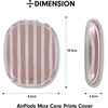 image:imageSonix x Sanrio Protective Case Cover for AirPods Max Headphones  Stylish TPU Hard Shell Ear Cup Covers  Hello Kitty amp Friends SportsAbstract Stripe Nude