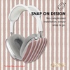 image:imageSonix x Sanrio Protective Case Cover for AirPods Max Headphones  Stylish TPU Hard Shell Ear Cup Covers  Hello Kitty amp Friends SportsAbstract Stripe Nude