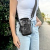 image:imageSonix x Sanrio Universal Phone Pouch  Crossbody Bag for Cell Phone 3in1 Phone Purse Wallet  Hello Kitty Black Bows  Vegan Patent Leather  Shiny Glossy FinishHello Kitty Bows  Patent  Shiny Black