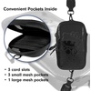 image:imageSonix x Sanrio Universal Phone Pouch  Crossbody Bag for Cell Phone 3in1 Phone Purse Wallet  Hello Kitty Black Bows  Vegan Patent Leather  Shiny Glossy FinishHello Kitty Bows  Patent  Shiny Black